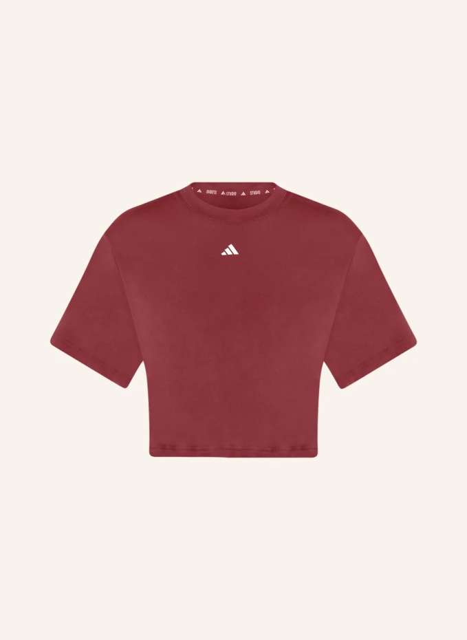 

Укороченная рубашка Adidas, красный