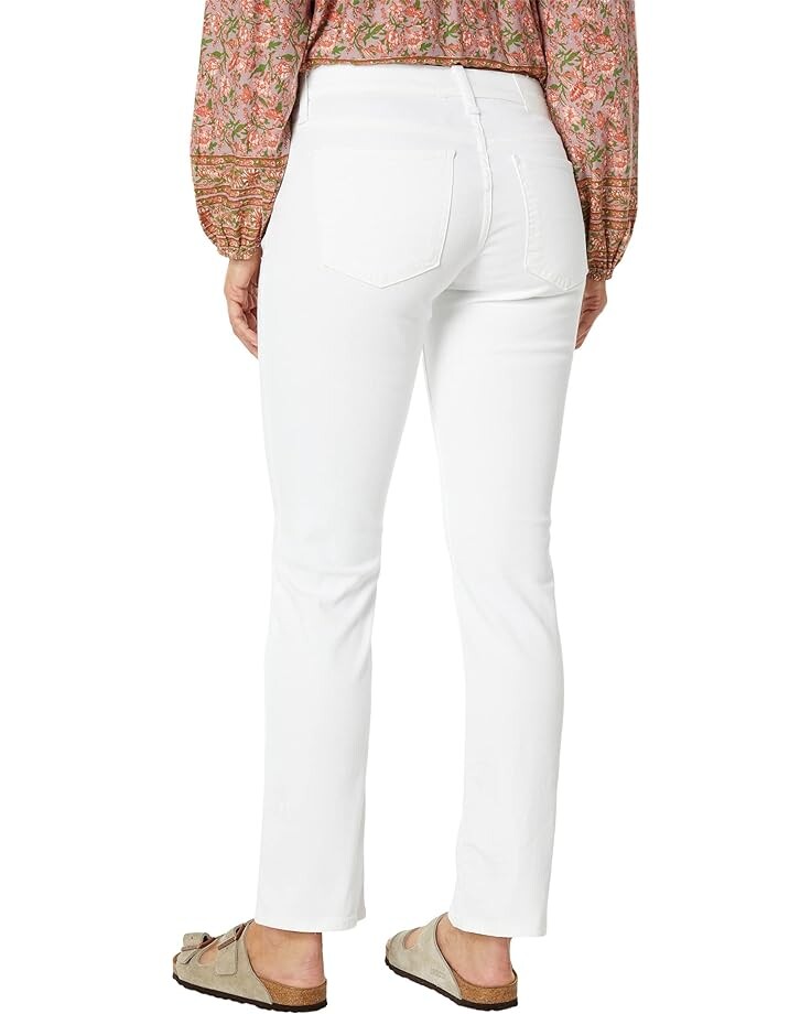

Джинсы Lucky Brand Mid-Rise Sweet Straight in Bright White, ярко-белый