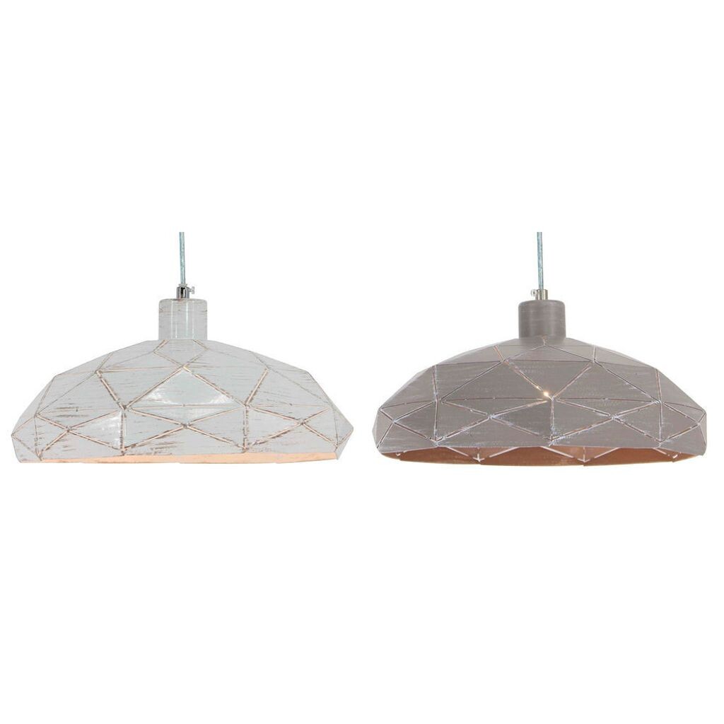 

Потолочный светильник DKD Home Decor Серый Металл Белый (32 х 32 х 11 см) (2 шт)