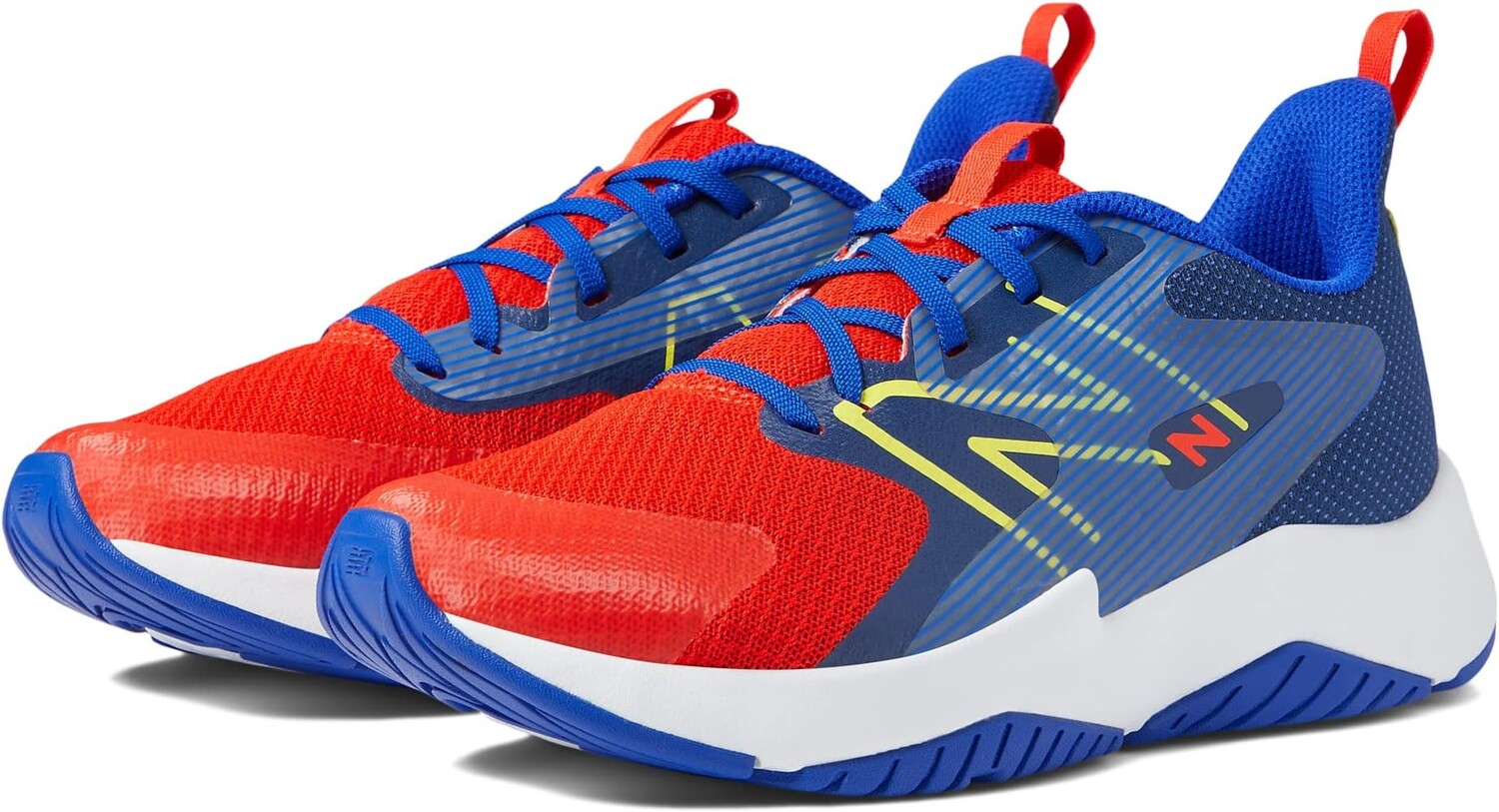 

Кроссовки Rave Run v2 New Balance, цвет Neo Flame/Lemonade