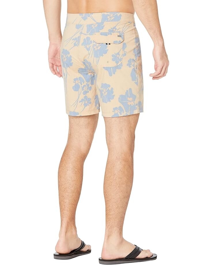 

Шорты для плавания Hurley Naturals Tailgate 18" Boardshorts, цвет Pebble