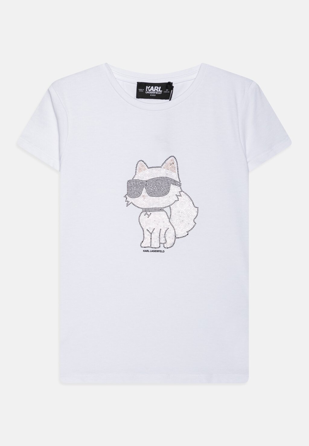 

Футболка с принтом Exclusive Short Sleeves Tee Karl Lagerfeld, белый
