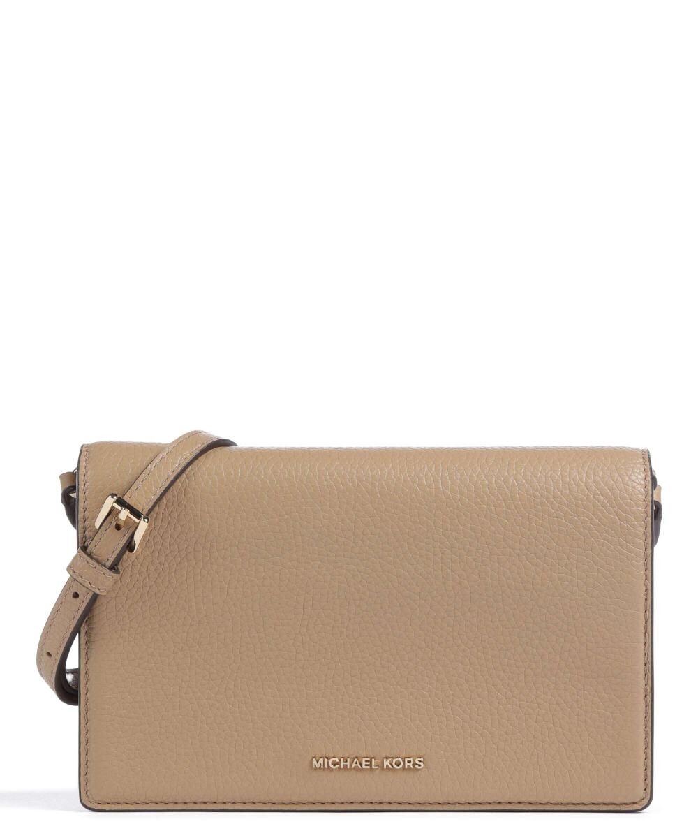 

Сумка через плечо Jet set из зерненой яловой кожи Michael Kors, бежевый