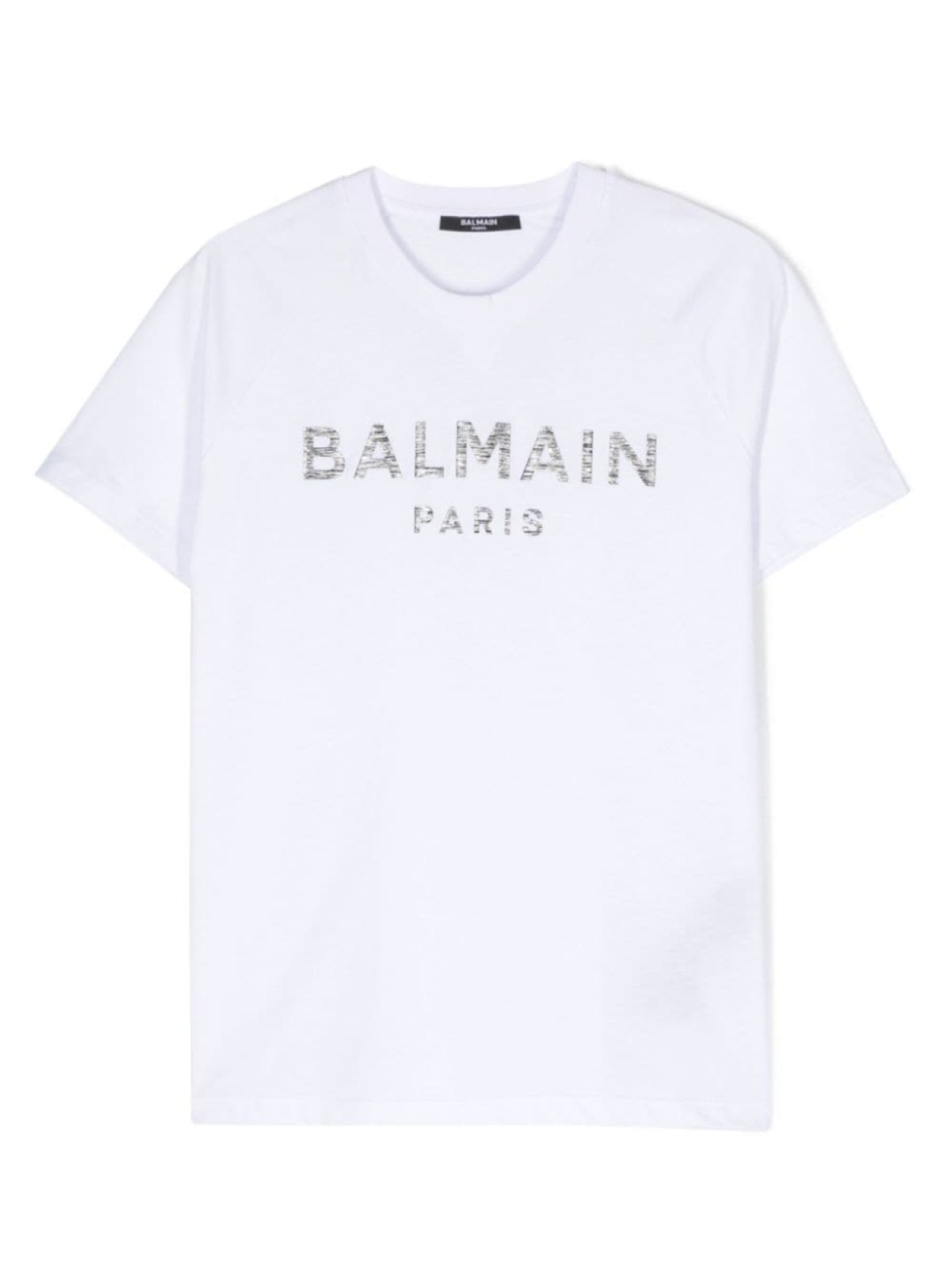 

Balmain Kids футболка с логотипом, белый