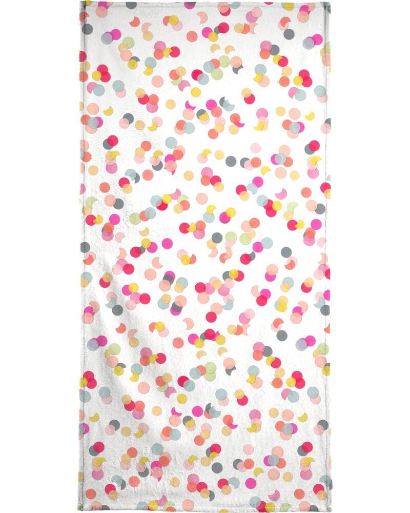 

Полотенце для ванной Juniqe Confetti Mix Pink, красочный