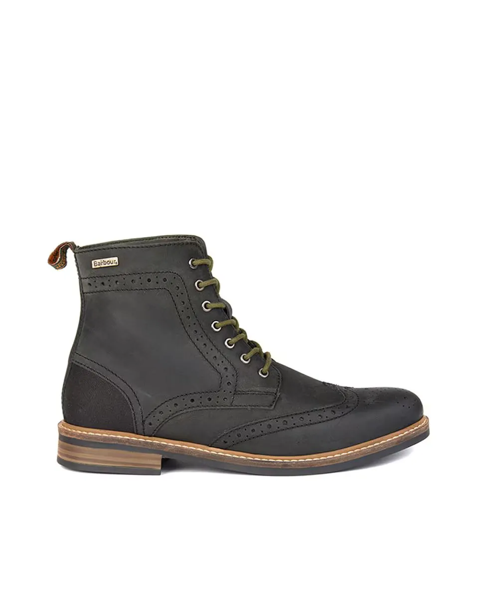 

Barbour мужские кожаные ботинки черного цвета, черный