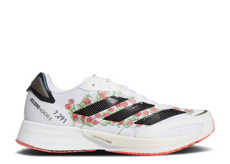 

Кроссовки Adidas ADIZERO ADIOS 6 'POMEGRANATE', белый