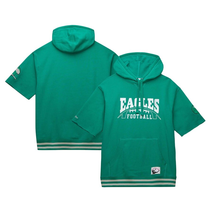 

Пуловер с капюшоном Mitchell & Ness Philadelphia Eagles, зеленый