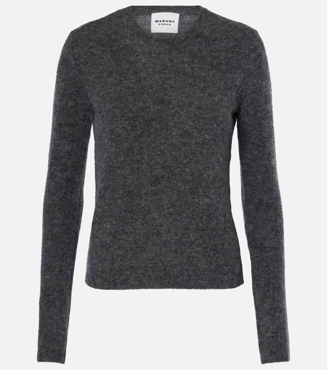 

Свитер из смеси шерсти альпака Obira Marant Etoile, цвет dark grey
