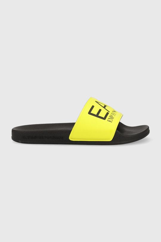 

Шлепанцы EA7 Emporio Armani, желтый