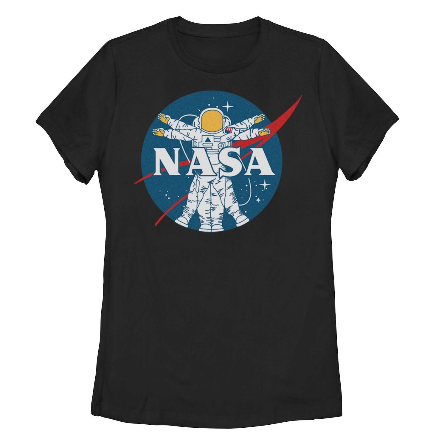 

Футболка с логотипом в стиле астронавта NASA Vitruvian Man для юниоров Licensed Character