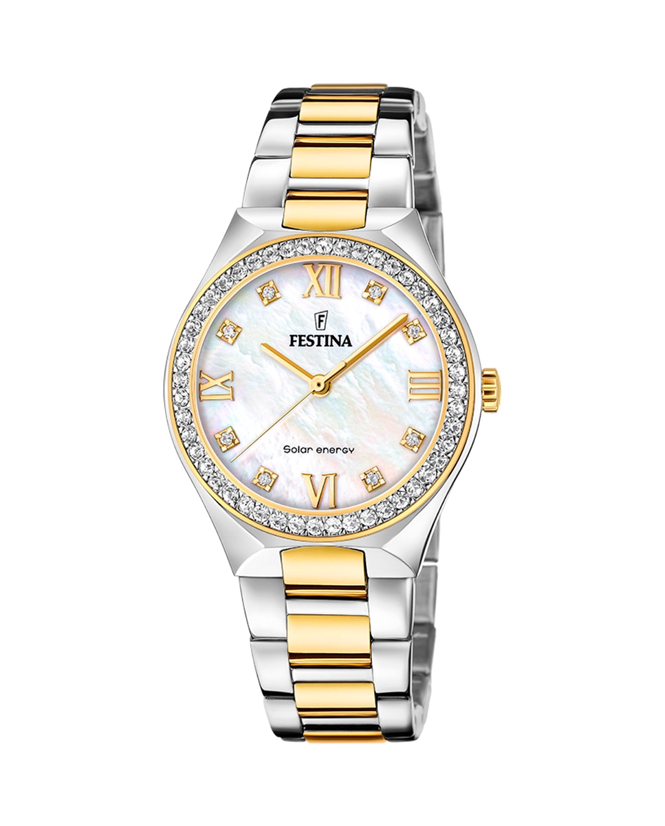 

F20659/1 Petite двухцветные женские часы из стали Festina, мультиколор