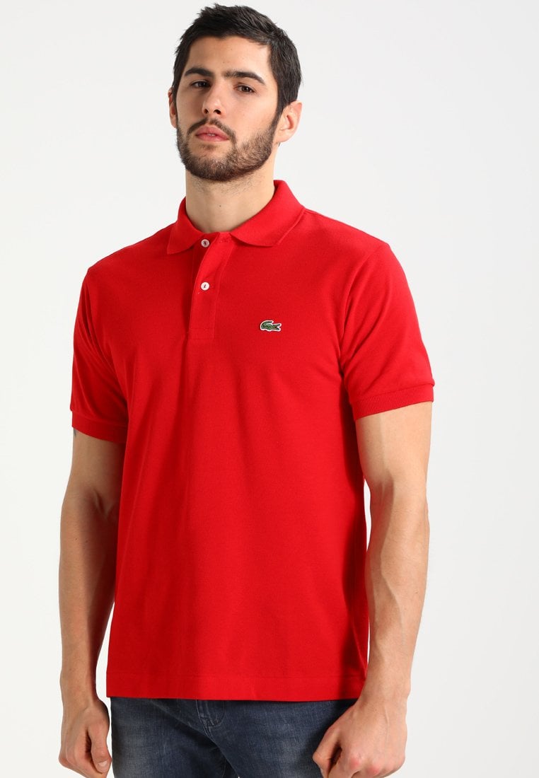 Поло Lacoste, красный LA222D01U-G11 red steklopaket-donetsk.ru