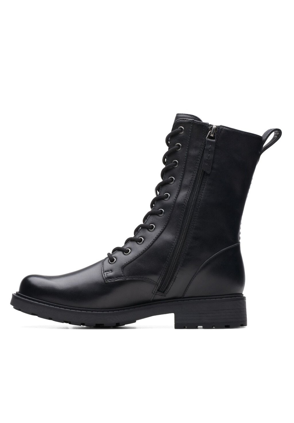 

Ботильоны на шнуровке Clarks, черный