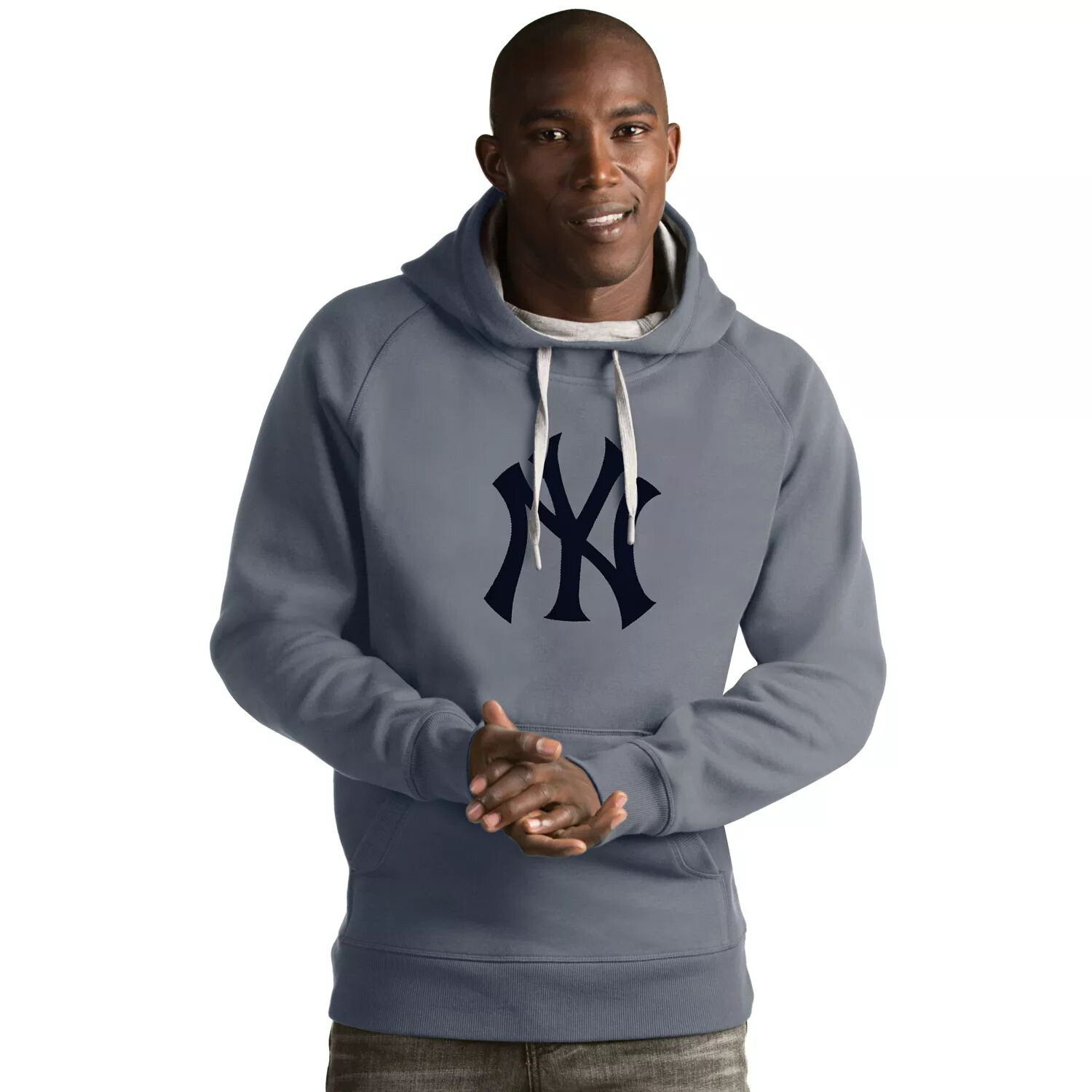 

Мужская толстовка с логотипом New York Yankees Victory Antigua