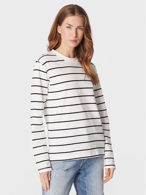 

Блуза стандартного кроя Gina Tricot, белый