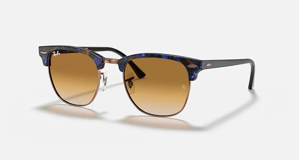 

Солнцезащитные очки Ray-Ban CLUBMASTER FLECK, светло-коричневый градиент