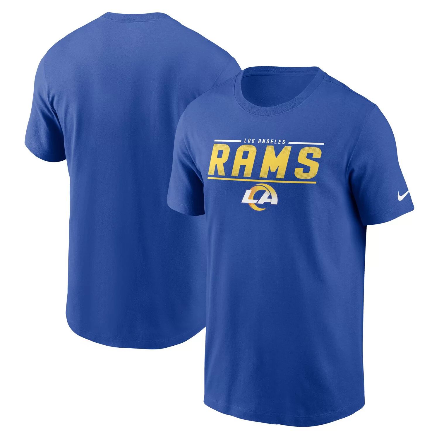 Мужская футболка Royal Los Angeles Rams Muscle Nike