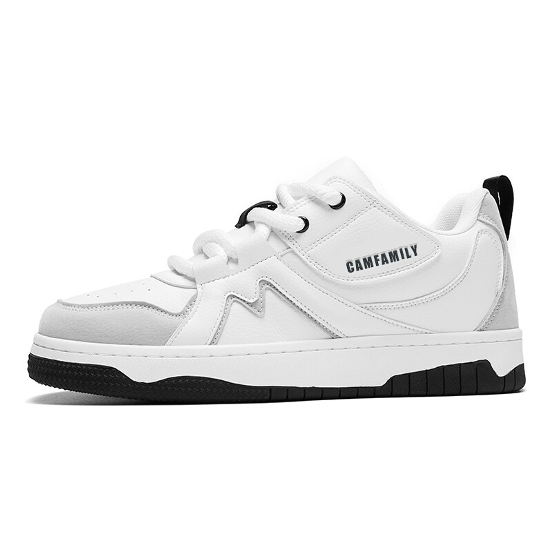 

Кеды мужские, обувь для скейтбординга низкая City Camel, цвет White Gray