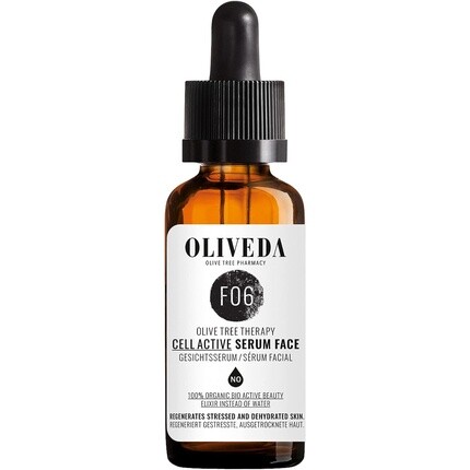 

F06 Сыворотка для лица Cell Active Natural Anti-Aging Lift Serum 30 мл, Oliveda
