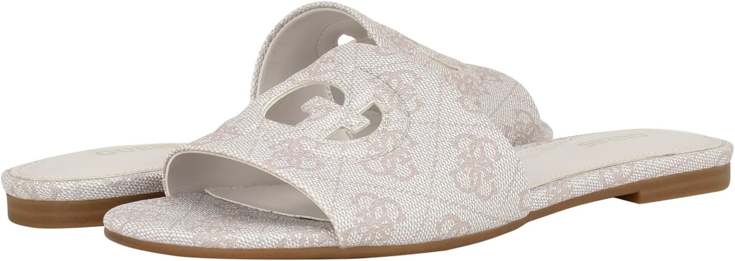 

Сандалии GUESS Tashia, цвет Ivory Logo