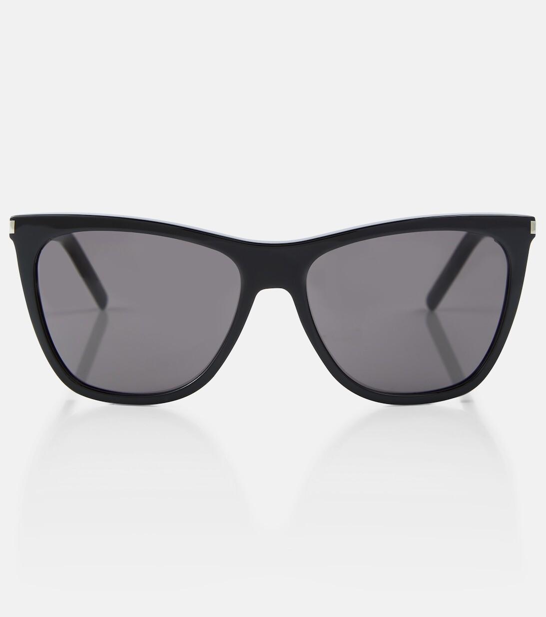 

Солнцезащитные очки SL 526 «кошачий глаз» Saint Laurent, черный