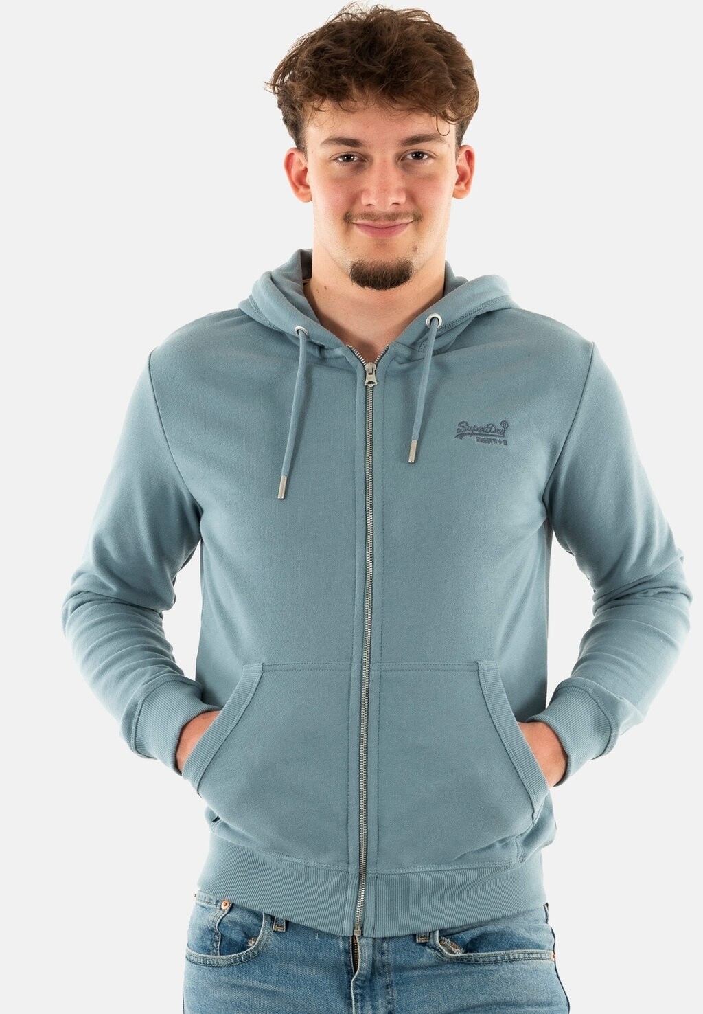 

Толстовка Superdry, цвет bleu