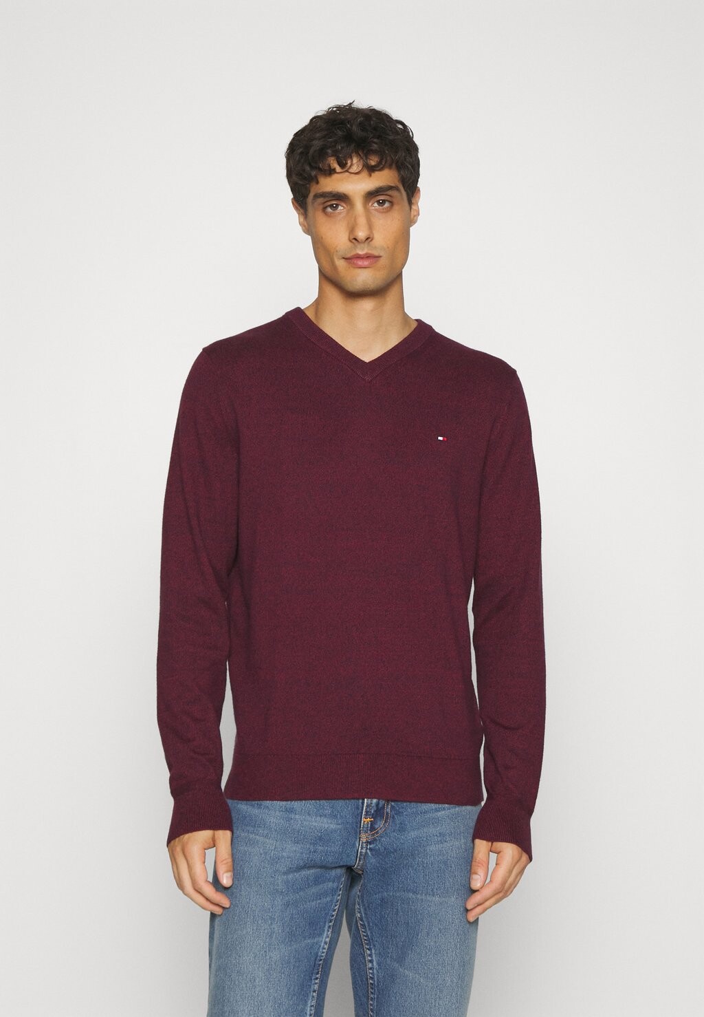 

Свитер PIMA ORG V NECK Tommy Hilfiger, румяна пустынного неба
