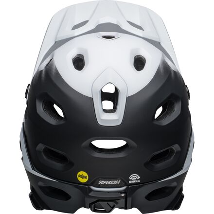 шлем super 3r mips bell цвет gloss white black Шлем Super DH Mips Bell, цвет Matte Black/White