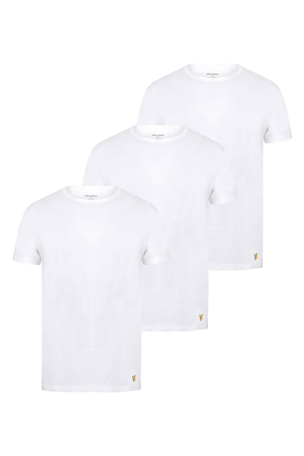 

Комплект из 3 пар белых футболок из коллекции домашней одежды Lyle & Scott, белый