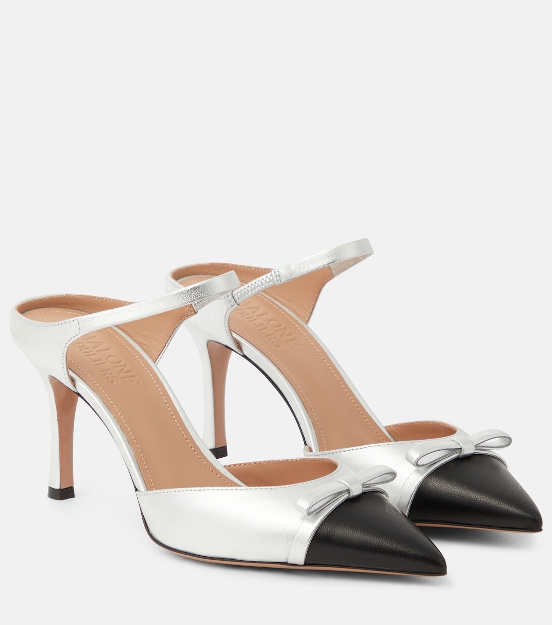 

Кожаные сабо blythe 80 Malone Souliers, мультиколор