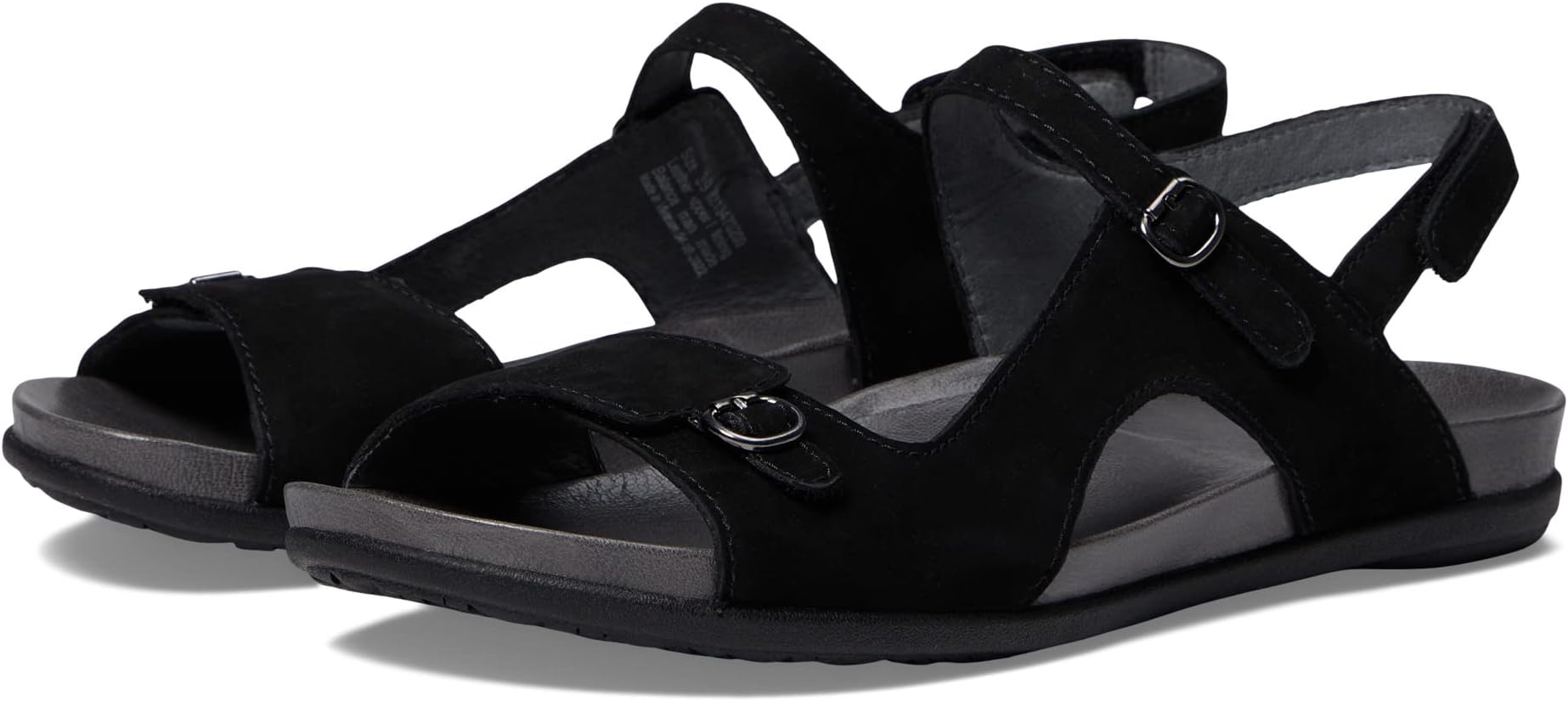 

Сандалии на плоской подошве Jordyn Dansko, цвет Black Nubuck