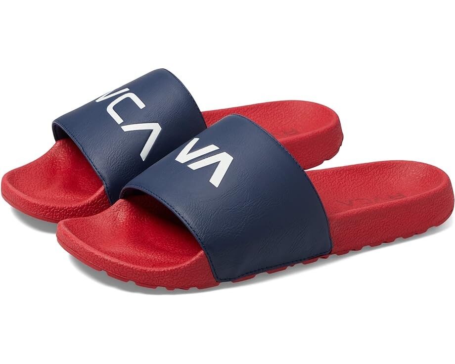 

Сандалии RVCA Slide, темно-синий/красный
