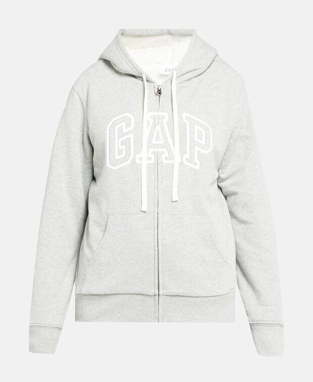 

Толстовка с капюшоном Gap, светло-серый