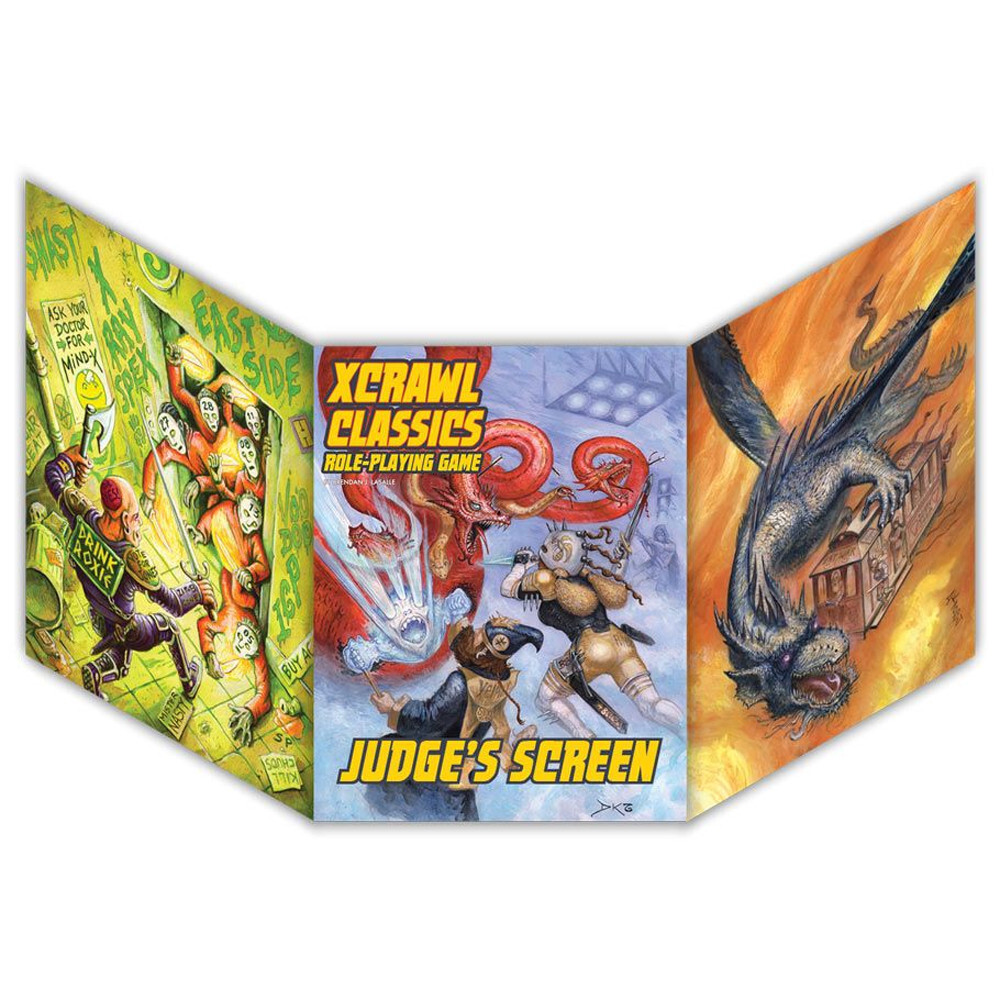 

Ролевая игра Goodman Games Xcrawl Classics RPG: Dungeon Judge's Screen