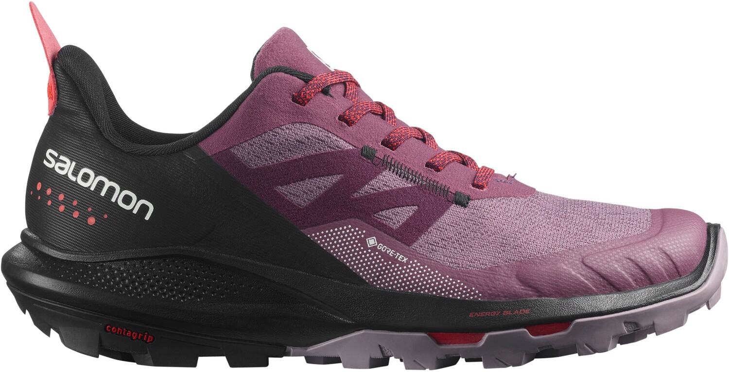 

Низкие походные женские кроссовки Salomon OUTpulse Gore-Tex, розовый
