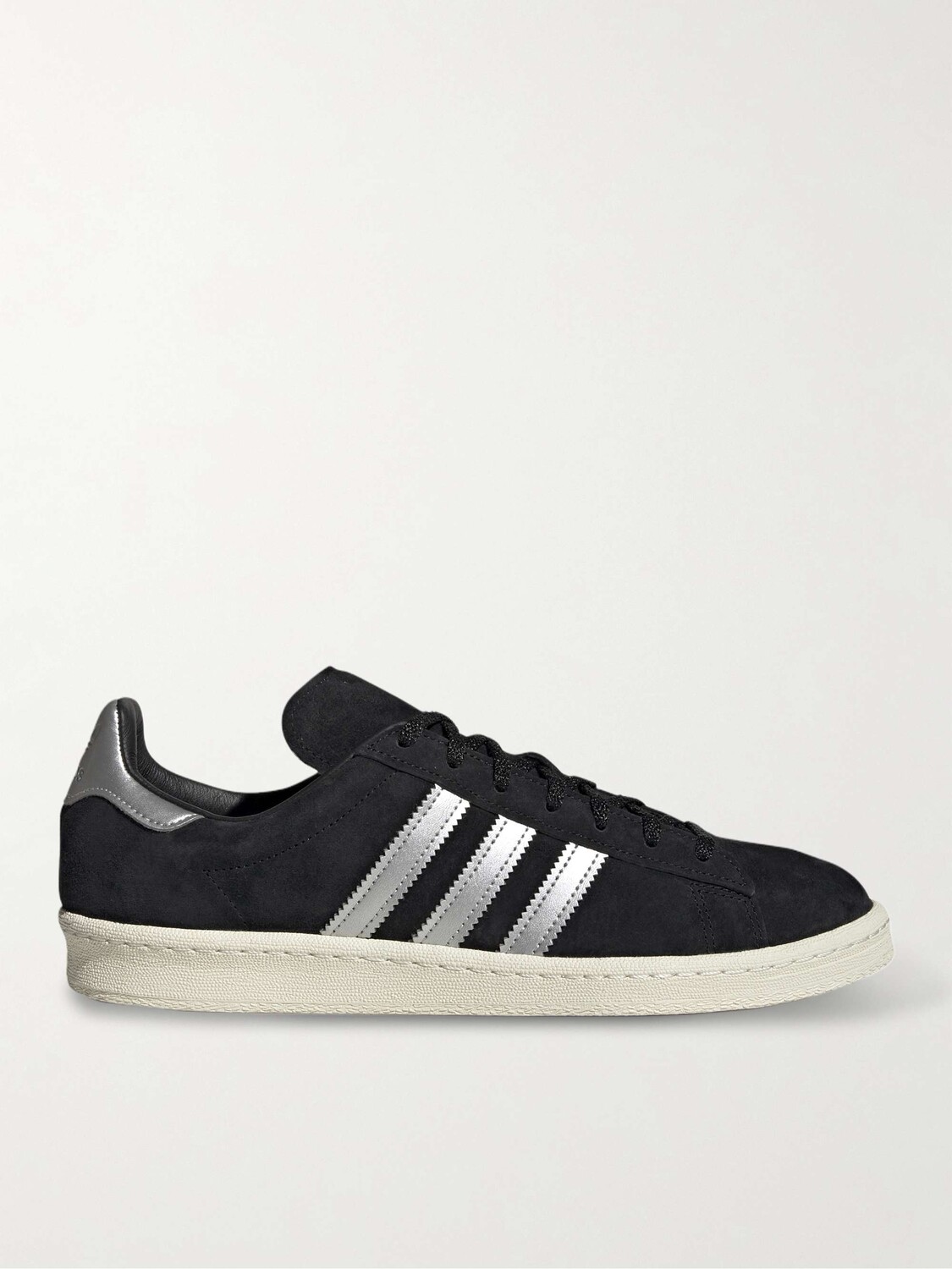 

Замшевые кроссовки Campus 80s с кожаной отделкой ADIDAS ORIGINALS, черный