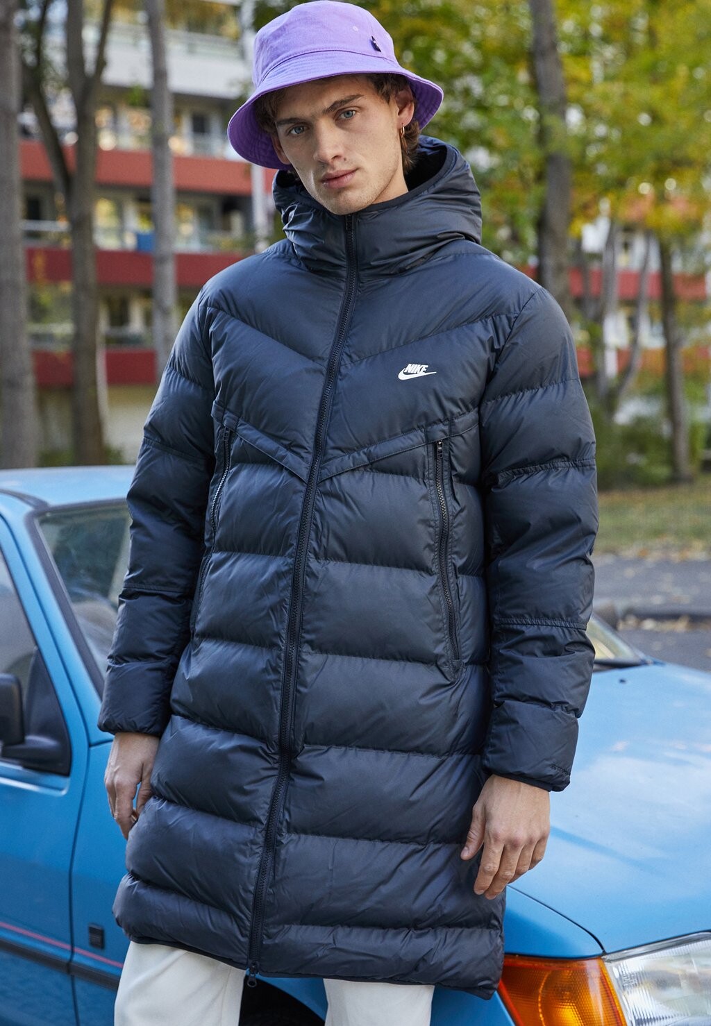 

Зимнее пальто Nike, черный