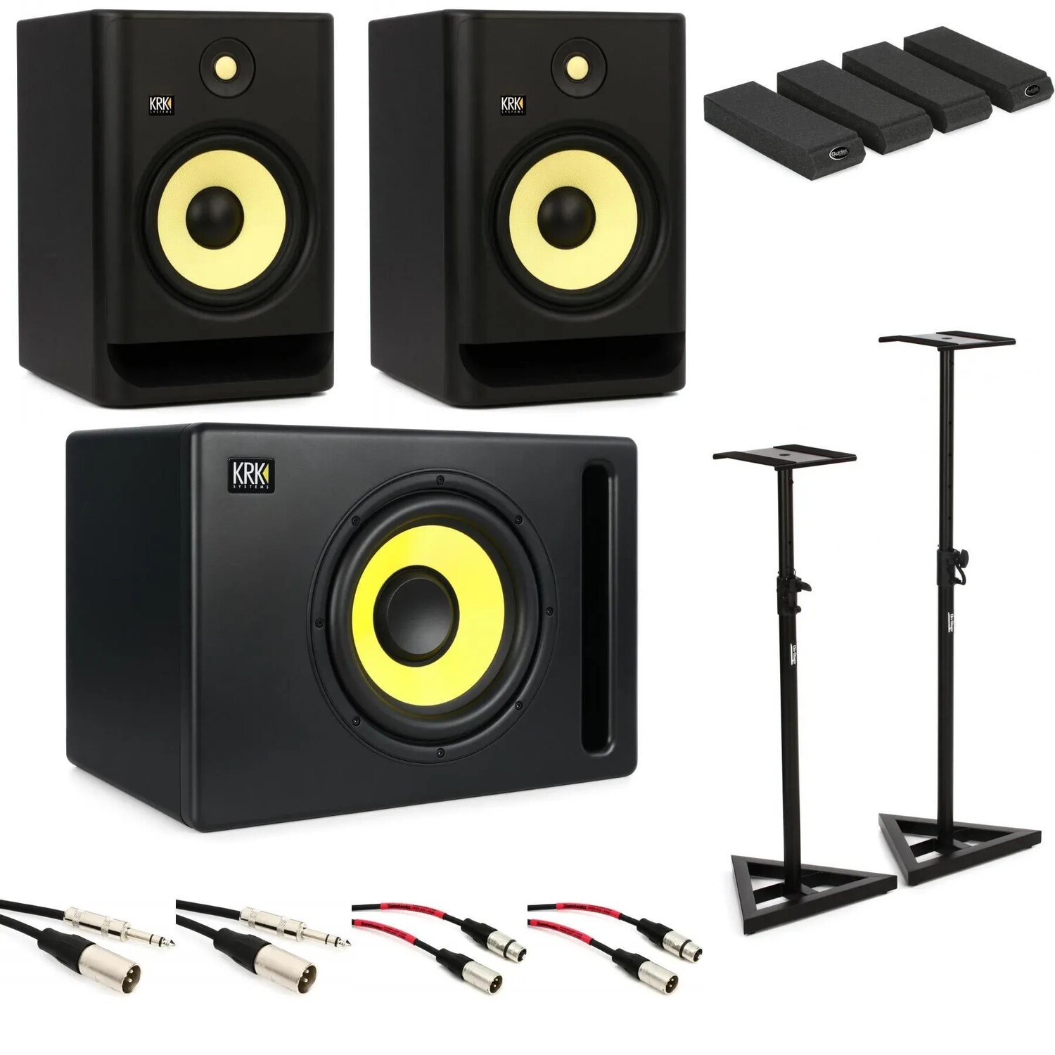 

KRK ROKIT 8 G4 8-дюймовый активный студийный монитор (пара) Студийный комплект