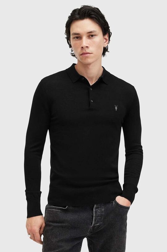 

Свитер MODE из шерсти MERINO AllSaints, черный