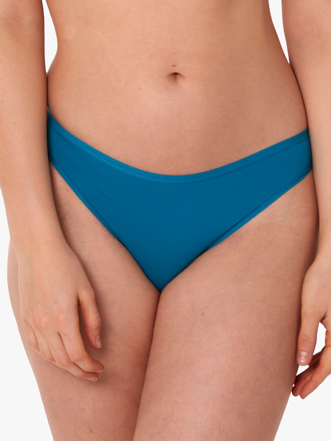 

Трусики бикини Deja Day Second Skin Eco No-VPL, темно-бирюзовые