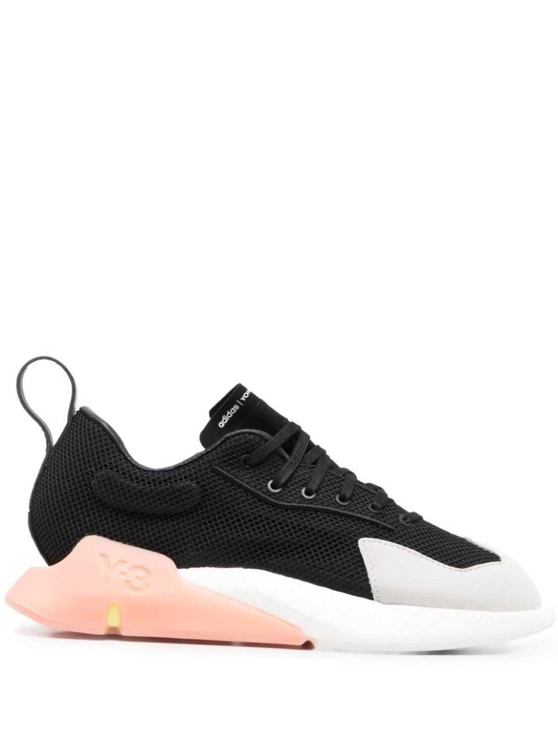 

Y-3 кроссовки Boost в стиле колор-блок, черный