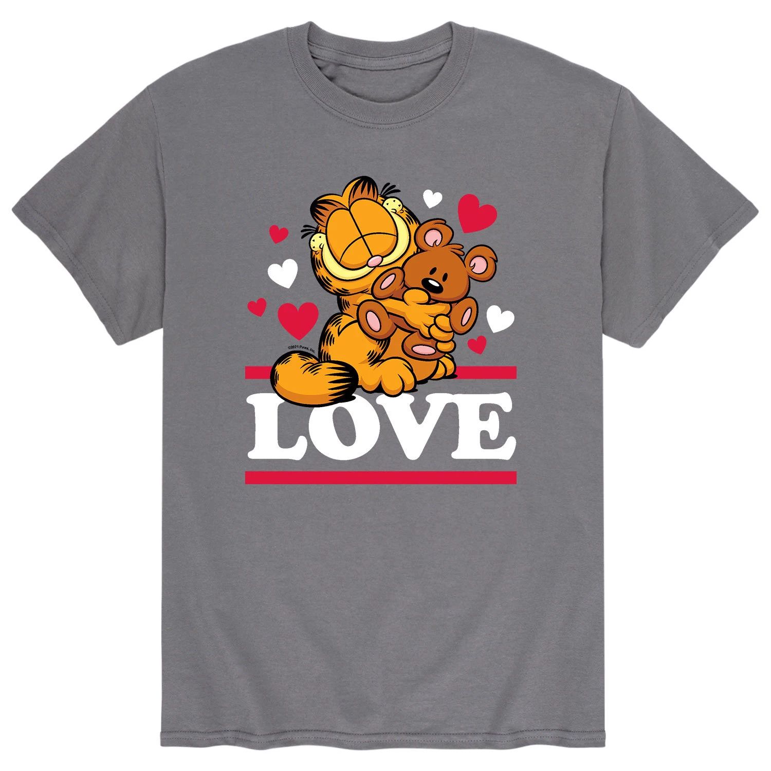 Мужская футболка Garfield Love Garfield Licensed Character