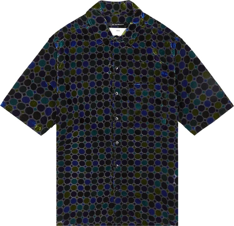 

Рубашка Song for the Mute Short-Sleeve Oversized 'Multicolor', разноцветный