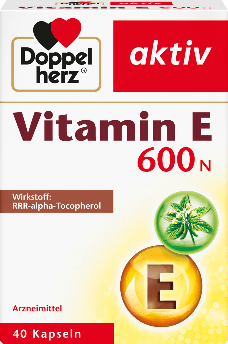 Витамин Е 600N капсулы 40 шт. Doppelherz фотографии