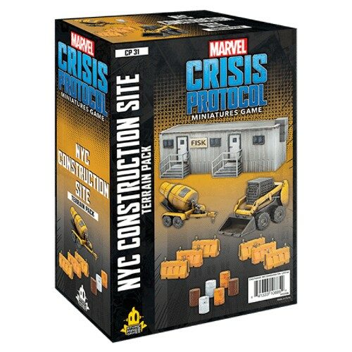 Фигурки Marvel Crisis Protocol: Nyc Construction Site Terrain Pack
