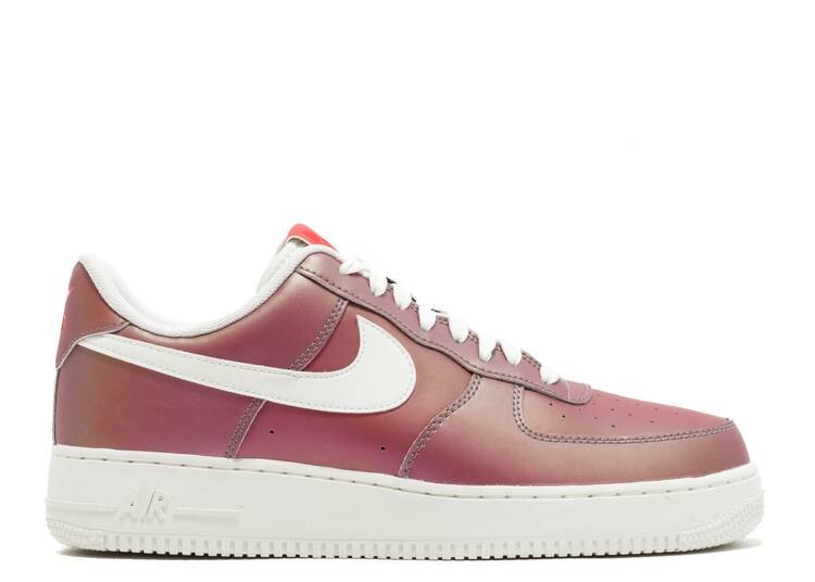 

Кроссовки Nike AIR FORCE 1 '07 LV8 'IRIDESCENT', красный, Красный;коричневый