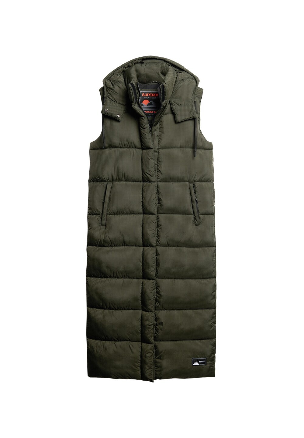 

Жилет Superdry, темно-зеленый