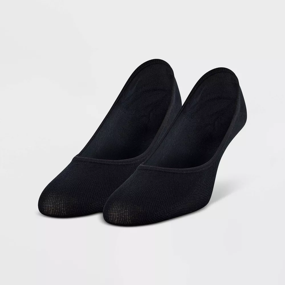 

Женские носки Peds из микрофибры, 2 пары, цвет Black