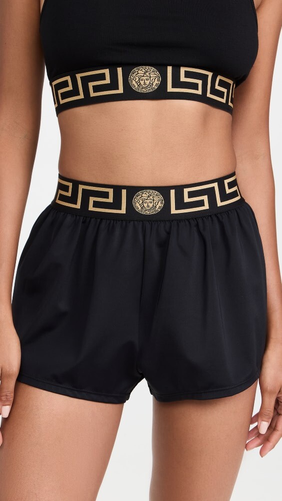 

Шорты Versace Swim, черный